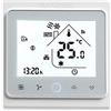 BecaSmart Serie 002 Termostato Smart WiFi per Ventilconvettore 2 Tubi Touch Screen Sostenere il controllo a distanza e il controllo della voce per i telefoni cellulari Bianco