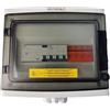 Doktorvolt Scatola di collegamento solare AC SIEMENS Interruttore LS 3P B16A Interruttore FI 25A 300mA Protezione da sovratensione T2 Protezione da fulmini per impianto PV fotovoltaico 1000V IP65