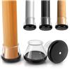 GICUNK 28 Pezzi Rotondi Gommini per Sedie, Medio Silicone Tappi per Sedie, Feltrini per Sedie, Piedini sedia per moquette(Fit: 20.1-30mm)