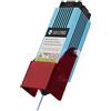 Genmitsu Modulo laser a messa a fuoco fissa da 5,5 W, con ugello d'aria, testa laser FAC, per Genmitsu 3018-PRO, 3018-PROVer, 3018-PROVer V2, 3020-PRO MAX, 6050 Plus CNC fresatura/incisione