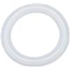POQAX Guarnizioni a morsetto tri-clamp in silicone/EPDM/PTFE/FKM, 5 pezzi, diametro esterno 50,5-233 mm, rondelle di tenuta igieniche for uso alimentare(Silicon,5 PCS_38MM-50.5MM)