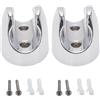 HLBEST 2 staffe da parete per doccia e WC, con supporto per doccetta e bidet