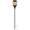 Eglo Torcia solare da giardino Z_Solar, lampada Boho con picchetto, luce