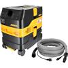 MIRKA DEXOS 1217 M AFC/aspirapolvere industriale, classe M, 17L, aspirapolvere a umido e a secco, pulizia automatica del filtro, tubo e manicotto da 4 m