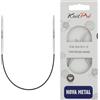 KnitPro - Knitpro Nova Metal (25 cm, 2,50) Aghi a Maglia Circolare - 1 unità