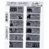 Stampers Anonymous Tim Holtz Grandi Si aggrappano Timbro Set-annunci