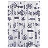 RIDDER Neptune 461130-350 - Tenda da doccia in tessuto, 120 x 200 cm, colore: Blu