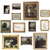 KBKBART Stampe artistiche da parete vintage, decorazione da parete con paesaggio di campagna francese, stampa vintage classica per decorazione da parete, decorazione rustica per bagno, camera da letto