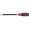 Vigor Cacciavite flessibile a profilo esagonale esterno ∙ chiave misura 6 mm ∙ lunghezza totale 300 mm, 1 pezzo, V4664