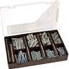 Bosch Home and Garden 2607017163 Set Fissaggio, nero, 173 Pezzi, 4 Punte SDS Plus