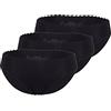 Lovable Slip Invisible Comfort Cotton Donna x3, Nero, S/M