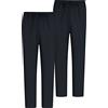 MISEMIYA - Pack 2 PCS - Pantaloni Unisex Vita Elastica Uniforme di Lavoro Clinica Ospedale