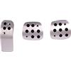 ICTRONIX 3pcs/Set Pedale pedaliera poggiapiede per Peugeot 206 206CC