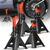 Ikodm 4 cavalletti di sostegno 3T, altezza regolabile 285 - 430 mm, supporto per auto con fusibile, supporto per auto, auto, roulotte