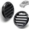 MGidea BOCCHETTE ARIA RICAMBIO CLIMA 2 PZ BOCCHETTA CRUSCOTTO COMPATIBILE CON FIAT® PANDA 169 2^ SERIE DAL 2003 AL 2012