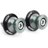 MEUMIR Nottolini Cavalletto 8MM Per Triumph 765rs Per Street Triple 765 RS 765 R 765r Supporti Per Forcellone Moto Viti Di Fissaggio Per Manutenzione Catena(Grey,With logo)
