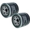 vhbw 2x filtro olio compatibile con Bobcat 3974113, 6657635 trattori motori di scavatrici compressori compatti