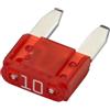 HELLA Fusibile - Fusibile a spina piatta mini - 10A - rosso | Quantità: 5-8JS 728 596-821