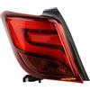 EASYSHOP24H Fanale Posteriore LED Sinistro Yaris 2014-2016