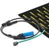 RIDEX PLUS 407W0188P Sensore di usura delle pastiglie freni Posteriore Compatibilità con BMW 5 Sedan G30, F90