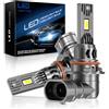 SHINYY Lampadine HB3 LED 26000LM, Nuova Potenti 6500K Bianca Fredda Lampade LED HB3 9005 per Auto Fari Anabbaglianti/Abbaglianti, Plug and Play, Pack da 2
