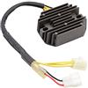 GOOFIT Regolatore di Tensione Moto Sostituzione per Bandit GSF 400 1991 - 1993 Nero