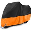 Zepphi Telo Coprimoto Impermeabile, XXL Pertura Moto con Fori di Blocco, Copri Motos da Esterno Anti UV e Antivento, Antifurto Copertura Motociclo per Moto Motorino Motocicletta - 245x105x125cm
