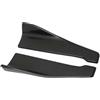 IMAWUHM Gonne Laterali Per Mini Per Cooper 2014-2021 48cm Spoiler Per Auto Labbro Posteriore Gonna Laterale Alette Diffusori Estensione Rocker Splitter Angolo Valance Minigonne Laterali(Fibra di carbonio)