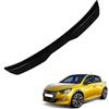 KizmiQ Auto Spoiler Posteriori per Peugeot 208 2012 2013-2017 2018 2019 2020 2021 2022 2023 2024 Nastro Installare Adesivo,ABS Alettone Tetto Posteriore Tuning Ala Styling Accessori,A/Black
