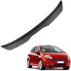 KizmiQ Auto Spoiler Posteriori per Fi-at Grande Punto Abarth Hatchback 2007 2008 2009 2010 Nastro Installare Adesivo,ABS Alettone Tetto Posteriore Tuning Ala Styling Accessori,B/Carbon Fiber