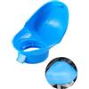 Flaconi Copertura Lavavetri per Auto,Tappo Serbatoio Lavavetri,Tappo di Ricambio per Serbatoio Dell'acqua dei Tergicristalli, Tappo del Liquido Lavavetri,Sostituisci il Numero OE: 6V0955485,000096706