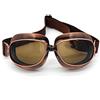 Evomosa Occhiali da Motociclismo Retro Vintage - Motocross Off-Road ATV Pilota Sportivi - Snowboard Sci Bikes Casco
