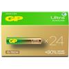 GP Batterie AAA - Set da 24 | GP Ultra Plus | Pile Stilo AAA Alcaline da 1,5V / LR03 - Lunga Durata