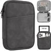 HoYiXi Custodia universale per 7 Kindle Paperwhite/Colorsoft 2024 Compatible with 6.8 Paperwhite 2021-2012/6-6.8 pollici eReaders Kobo/Tolino/Sony With Anti-Drop Protective Sleeve Case,Grigio