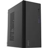 MSI PRO SHIELD M100 è un case per PC compatto, orientato al business, con design elegante nero opaco, supporto per schede madri Micro-ATX e porte I/O frontali—ideale per uffici, scuole e enti pubblici