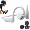 Generico E12 Smart Bone Conduction Headphones with AI, Ip54 Waterproof (white)