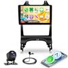 Rimoody 4G+64G Rimoody Android Autoradio per Peugeot 3008 5008 2009-2016 9 Pollici Schermo IN-Cell Senza Fili Carplay con Android Auto Navi GPS Mirror Link Bluetooth WiFi FM/RDS/EQ SWC Telecamera Posteriore