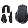 Generic Repalcement - Nastro antiscivolo per mouse Logitech Mx Master 2 2s, metà nero