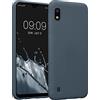 kwmobile Custodia Compatibile con Samsung Galaxy A10 Cover - Back Case per Smartphone in Silicone TPU - Protezione Gommata - ardesia scuro
