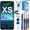 EFAITHFIX Schermo per iPhone XS OLED 5.8 Display Digitizer 3D Touch Screen Assemblea completa con kit di Strumenti di Riparazione