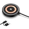 TNSLAND 15W Caricatore Wireless caricabatterie charger base di ricarica