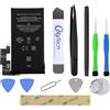 OnlyTech - Kit di riparazione Batteria di ricambio Premium G63QN per Google Pixel 6 Pro - 5003mAh - Qualità Originale con 10 Strumenti e Adesivo