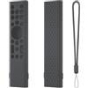Generic Custodia Protettiva del Telecomando in Silicone per Hisense Classe A7 U8 Serie LCD 4K, per 100U88N 85U88N 75U88N 65U88N 55A7N 65A7N 85U8N e Altro (Grigio scuro)