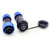 Elecbee Connettore per aeronautica SP21 IP68 a 2 poli, serie SP21, connettore impermeabile a 2 poli, spina in linea e presa per cavi satellitari, connettori circolari