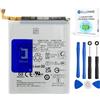 ELLENNE BATTERIA per Samsung Galaxy A34 / A54 / EB-BA546ABY + KIT ATTREZZI | Batteria per SAMSUNG GALAXY A34 / A54 (5G) / EB-BA546ABY 5000mAh - Nuova con Kit attrezzi per lo smontaggio