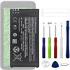Swark Batteria di ricambio BV-T5C compatibile con Microsoft Nokia Lumia 640 LTE Dual SIM con kit di riparazione aggiornato