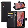 Fertuo Cover per Samsung Galaxy XCover 5, Custodia Portafoglio Cover a Libro in Pelle Flip Case con Silicone Bumper, Fibbia Magnetica, Porta Carte, Kickstand, per Samsung Galaxy XCover 5, Nero