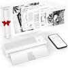 vretti Stampante Portatile A4 Compatibile con Phone/PC/USB, Bluetooth