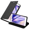 Cadorabo Custodia Libro per Xiaomi RedMi 3S in Nero di Notte - con Vani di Carte, Funzione Stand e Chiusura Magnetica - Portafoglio Cover Case Wallet Book Etui Protezione