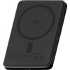 Juice Power Bank Slim 5.000 mAh Magnetico Wireless - Ricarica Wireless 15 W, Ricarica Rapida USB‑C, Batteria Portatile per iPhone & Dispositivi Qi - Nero
